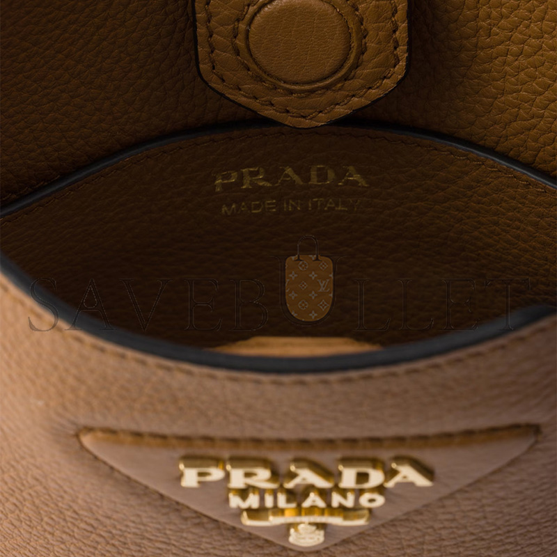 PRADA LEATHER MINI SHOULDER BAG 1BH191 (20*19*6cm) PRADA LEATHER MINI SHOULDER BAG 1BH191 (20*19*6cm)